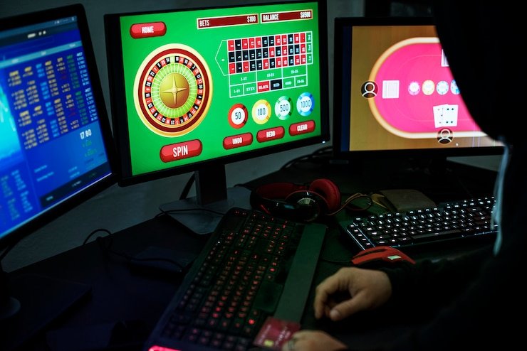 Ilustrasi edukasi responsible gaming untuk menjaga hiburan tetap aman dan bertanggung jawab