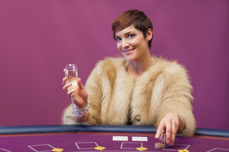 Pengguna menikmati hiburan sports dan casino melalui perangkat mobile dengan tampilan modern